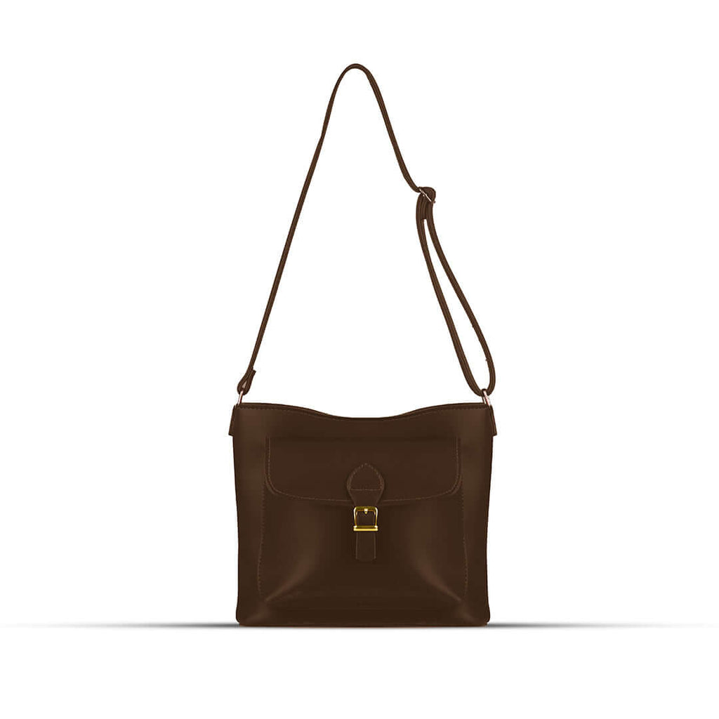Coco Choco women's crossbody bag in choco by Bag X