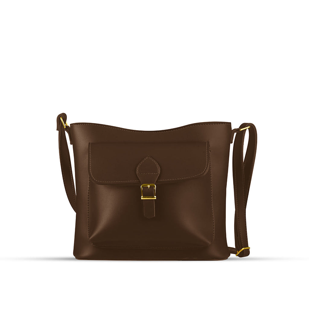 Coco Choco women's crossbody bag in choco by Bag X