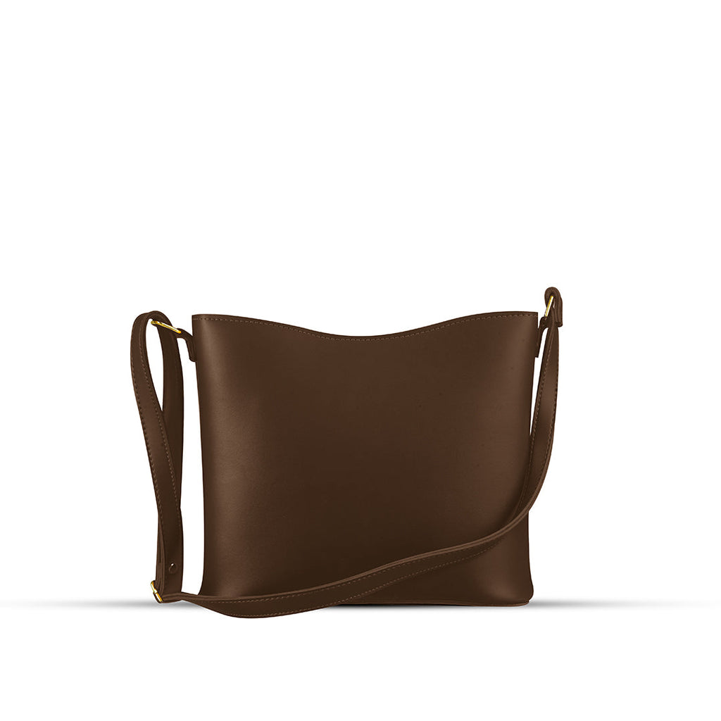 Coco Choco women's crossbody bag in choco by Bag X