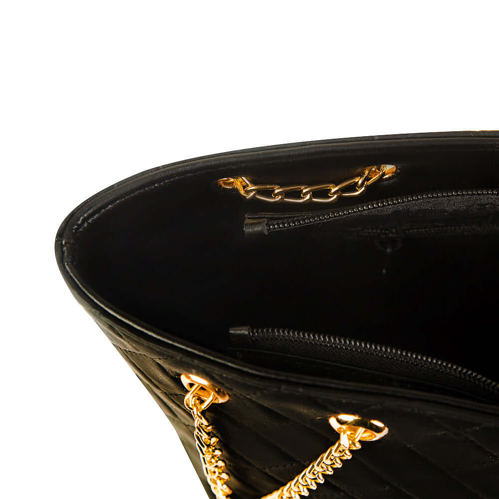 Bambi Black - Leftover women's tote bag in black by Bag X