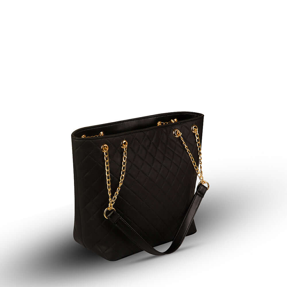 Bambi Black - Leftover women's tote bag in black by Bag X