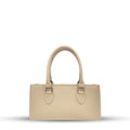 Mayfair Beige women's shoulder bag in beige by Bag X