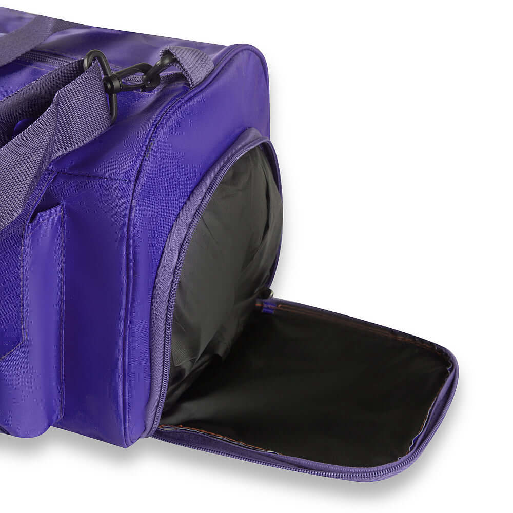 HQ PURPLE DUFFEL BAG - Bag X