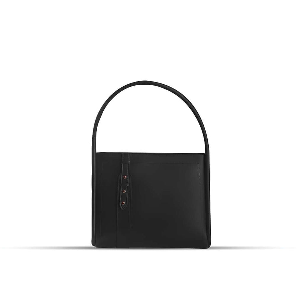 Ginger Black women's shoulder bag in black by Bag X