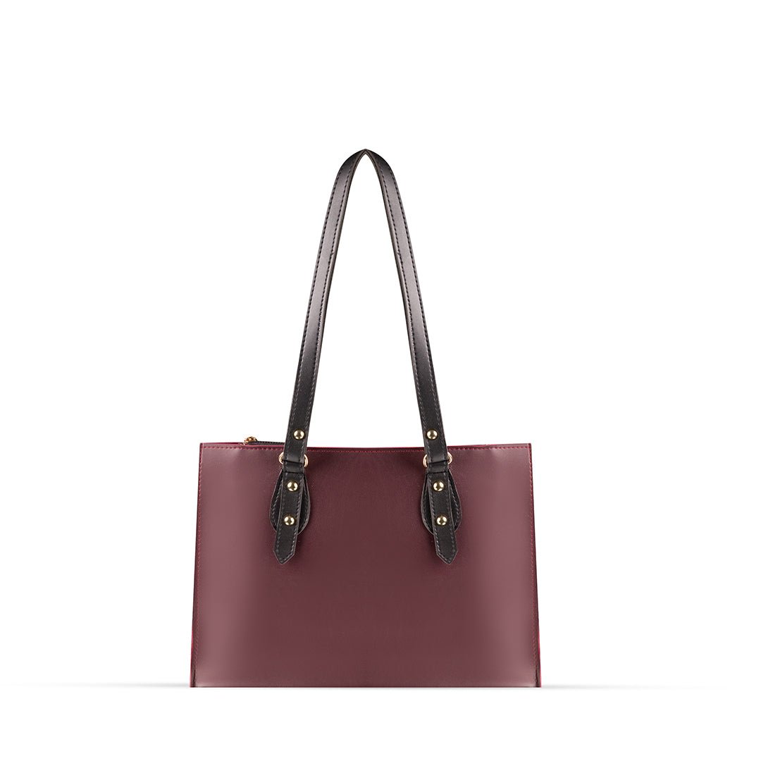 Arya Maroon women's shoulder bag in maroon by Bag X