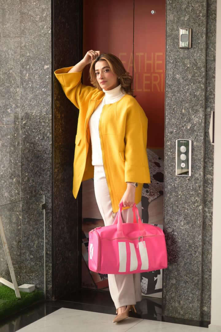 DUFFEL BAG PINK PREMIUM - Bag X