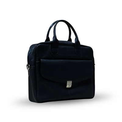 Laptop Bag with Large Front Pocket Blue