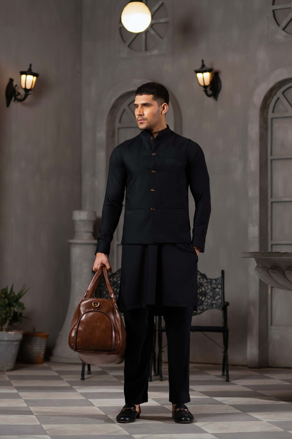 BERLIN DUFFEL BROWN - Bag X