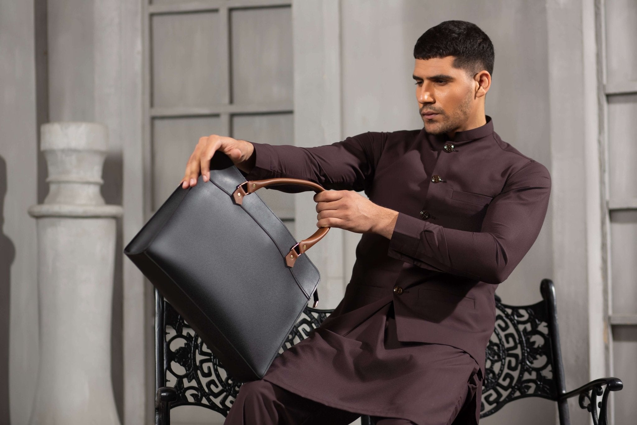 CRAZE SUEDE BLACK - Bag X