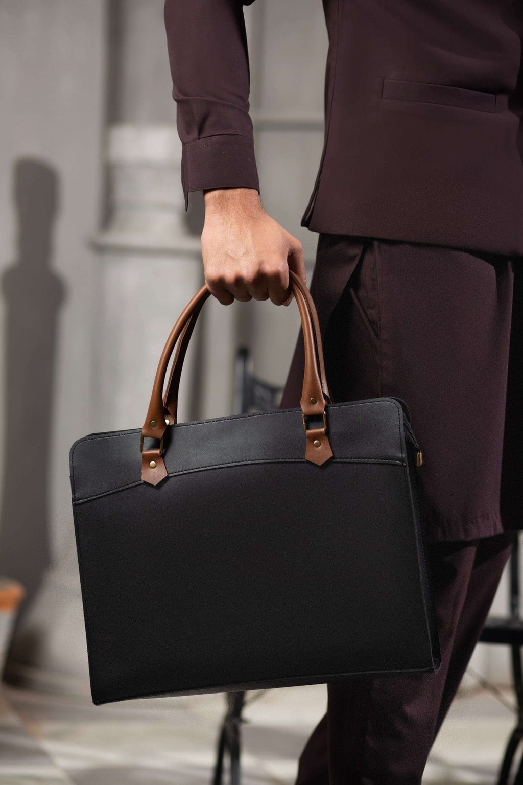 CRAZE SUEDE BLACK - Bag X