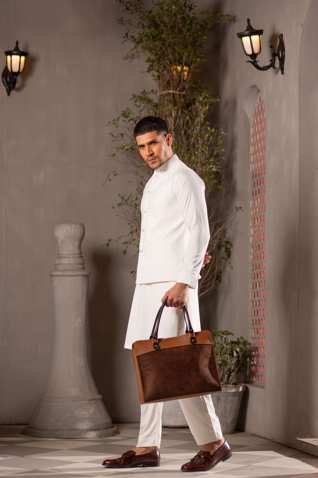 CRAZE SUEDE BROWN - Bag X