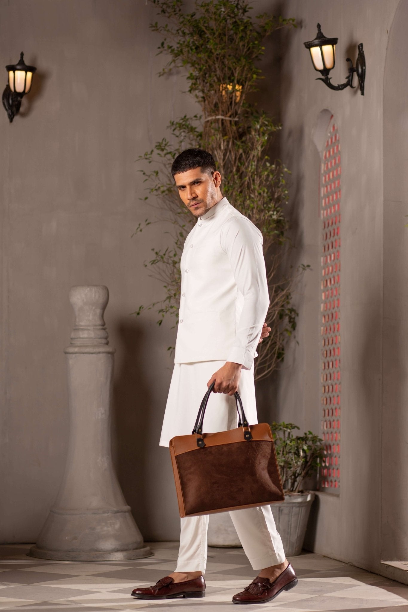 CRAZE SUEDE BROWN - Bag X