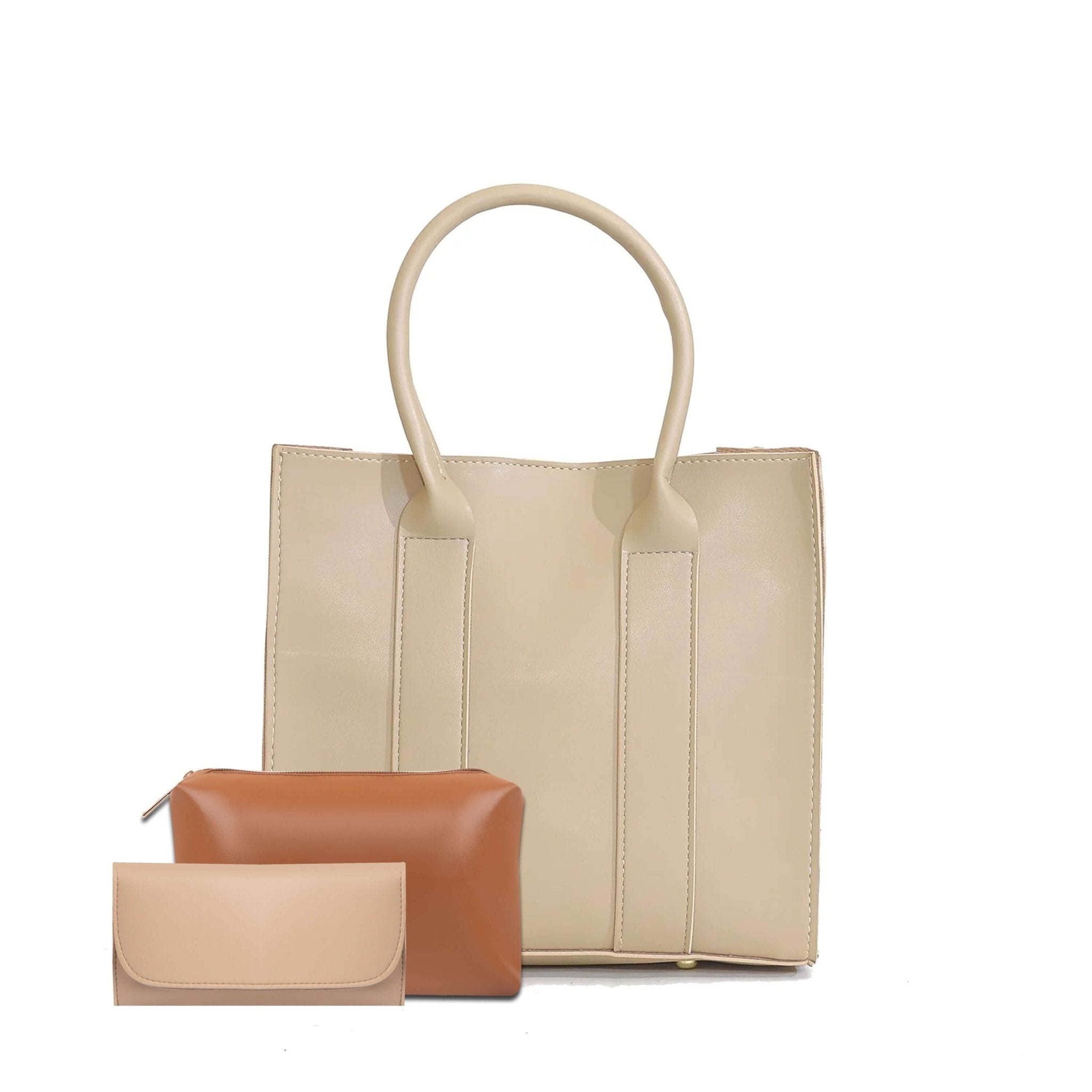 ALBERTA 3 PCS BEIGE - Bag X