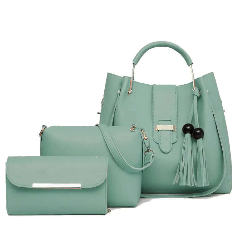 ALEXA 3 PCS AQUA GREEN - Bag X