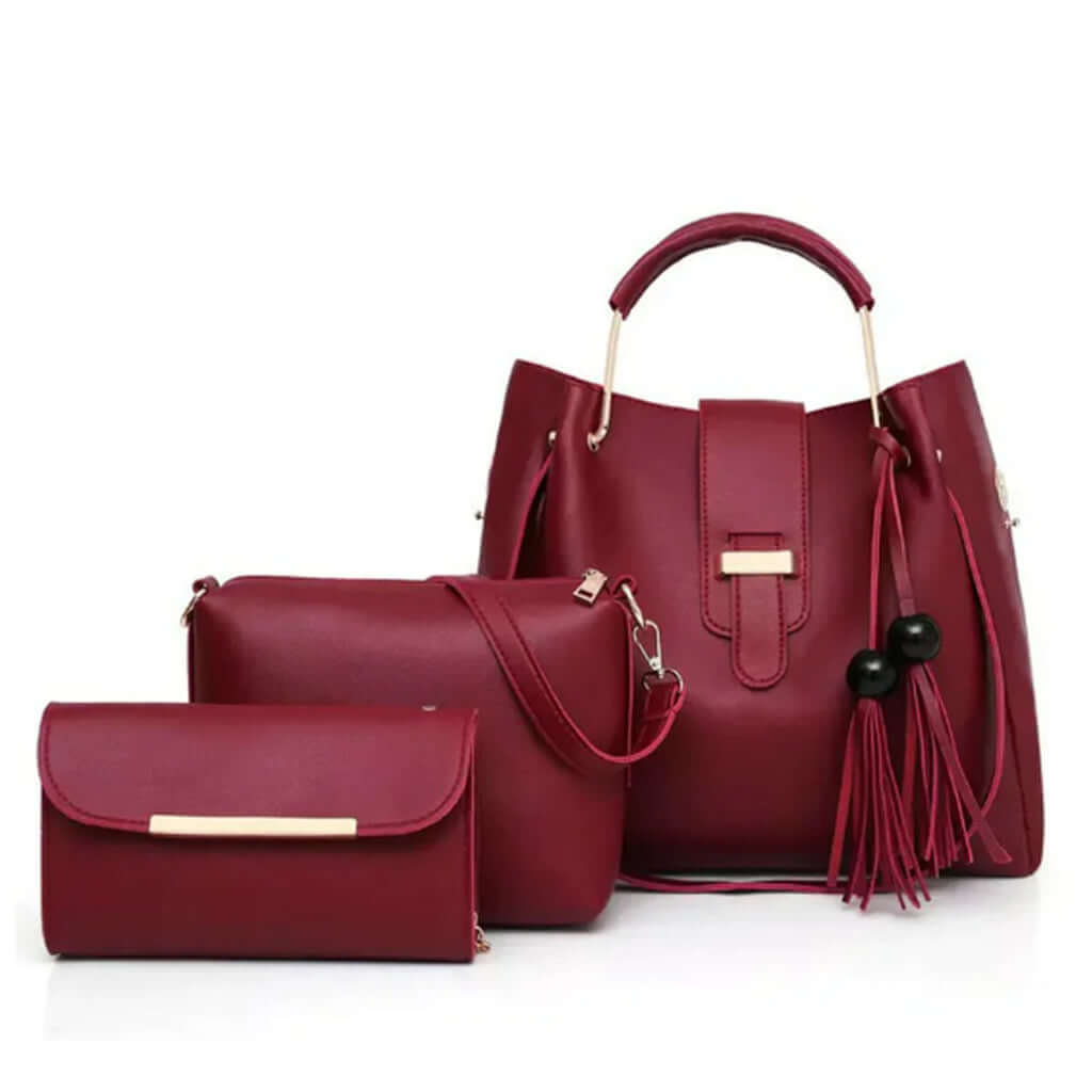 ALEXA 3 PCS MAROON - Bag X