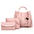 Alexa 3 Pcs Pink - Leftover women's crossbody bag in pink by Bag X