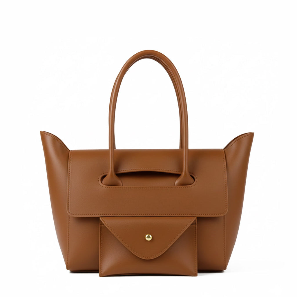 Amara Brown women's wallet & clutch in brown by Bag X