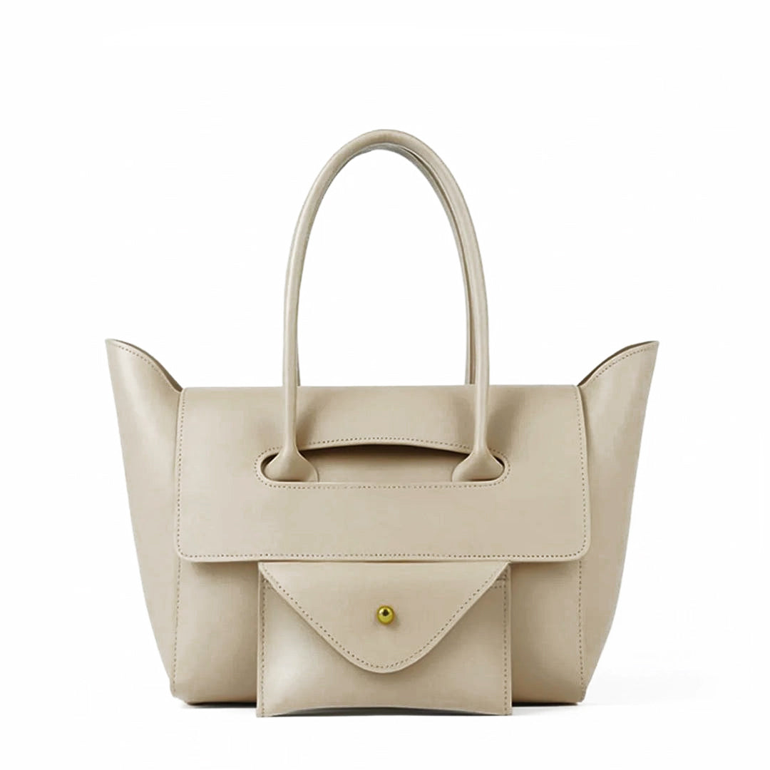Amara Beige women's wallet & clutch in beige by Bag X