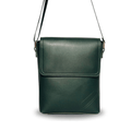 Alpha Green women's crossbody bag in green by Bag X