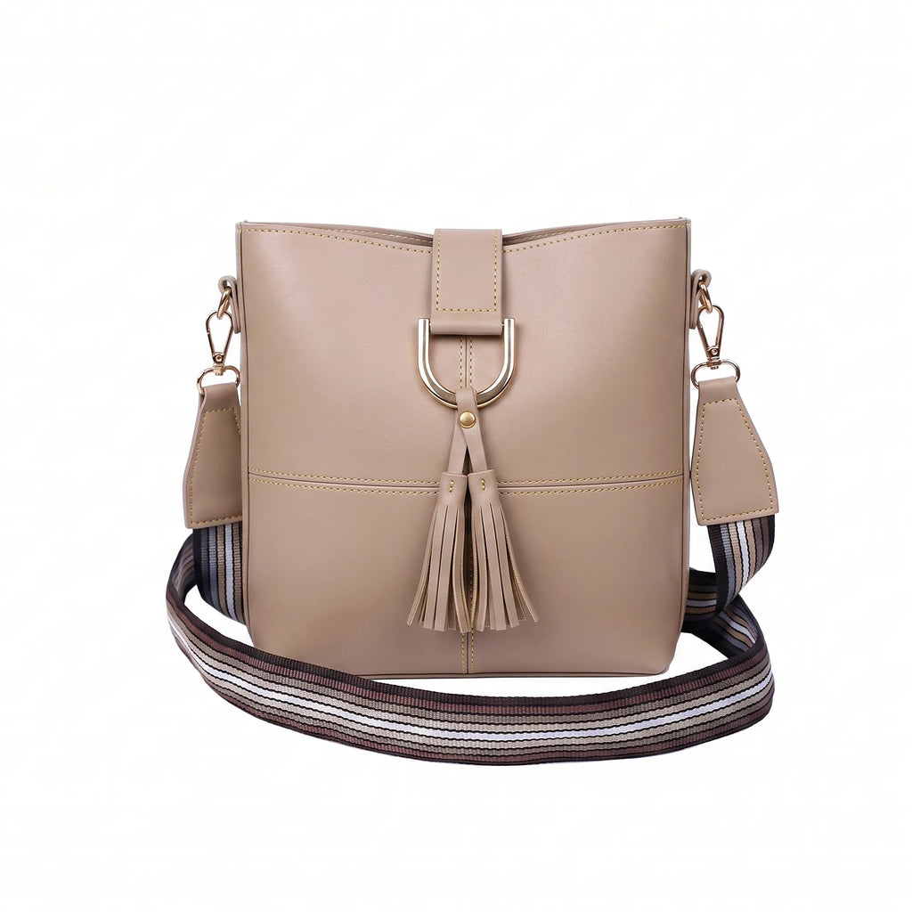 Bob Beige women's crossbody bag in beige by Bag X