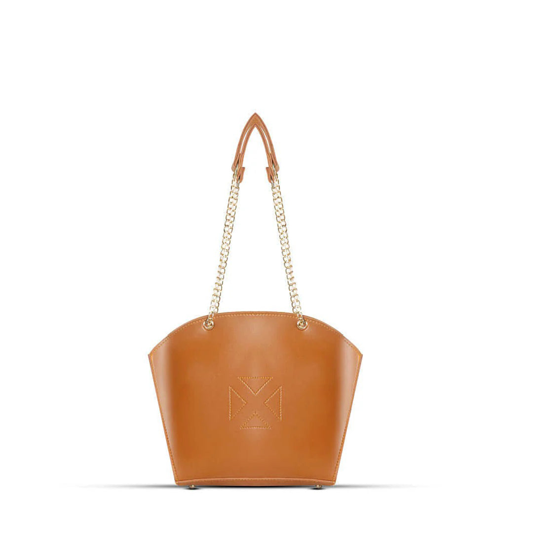 Claire Brown women's tote bag in brown by Bag X