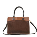 Craze Suede Brown women's laptop & office bag in brown by Bag X