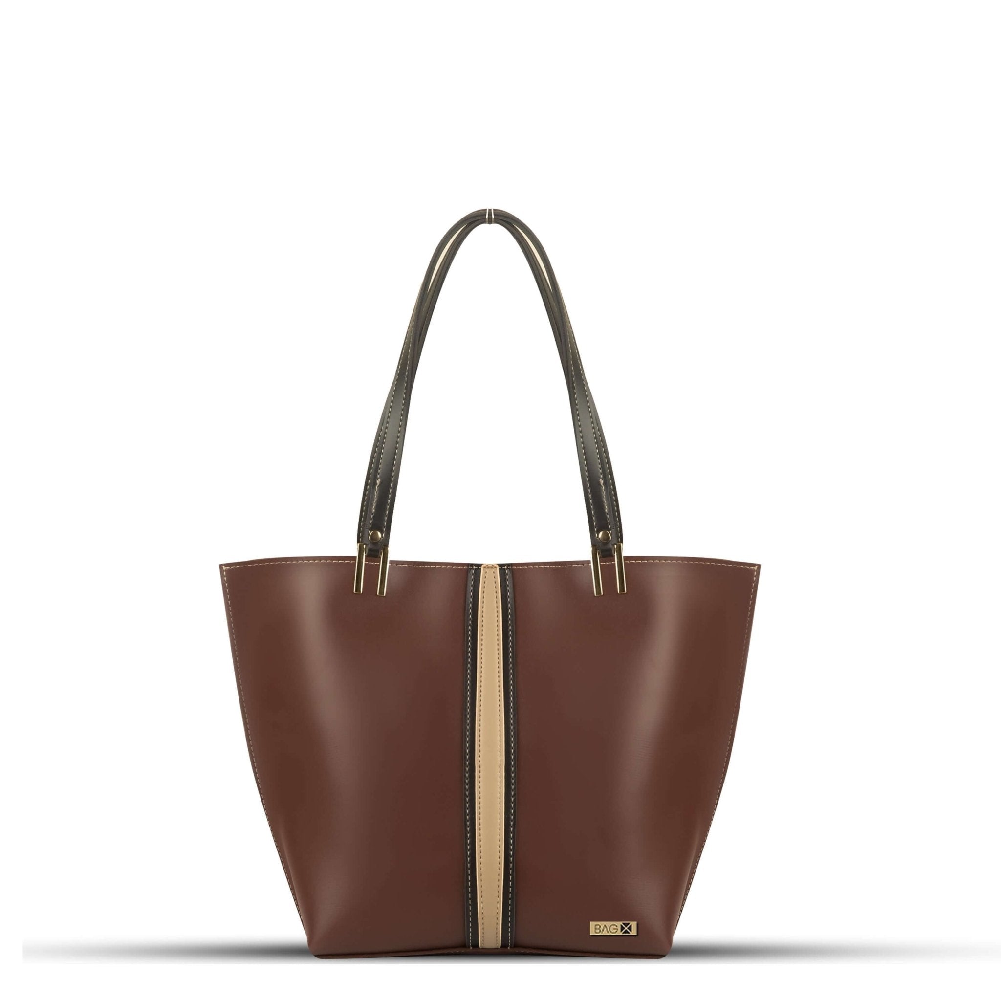 Celeste Choco women's tote bag in choco by Bag X