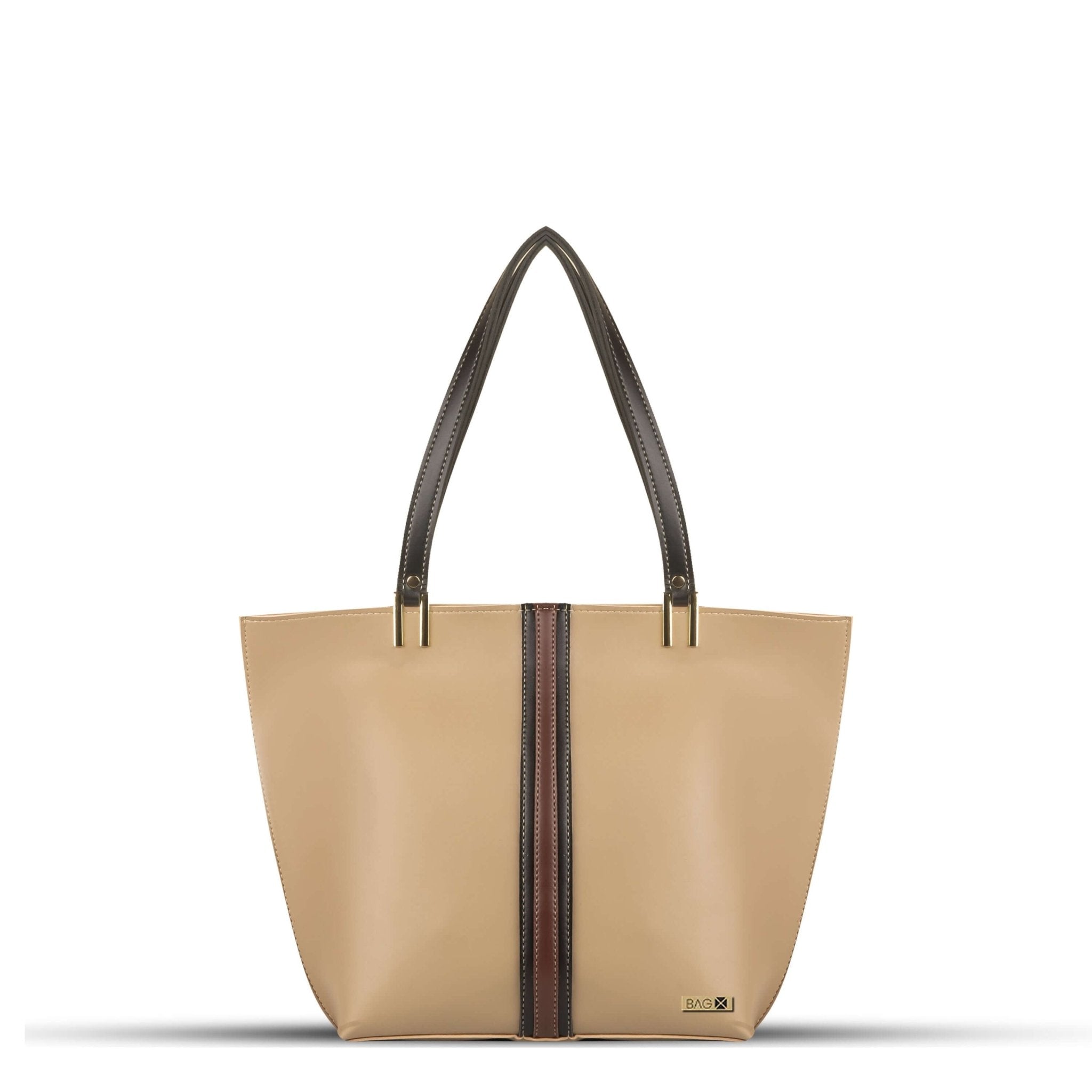 Celeste Beige women's tote bag in beige by Bag X