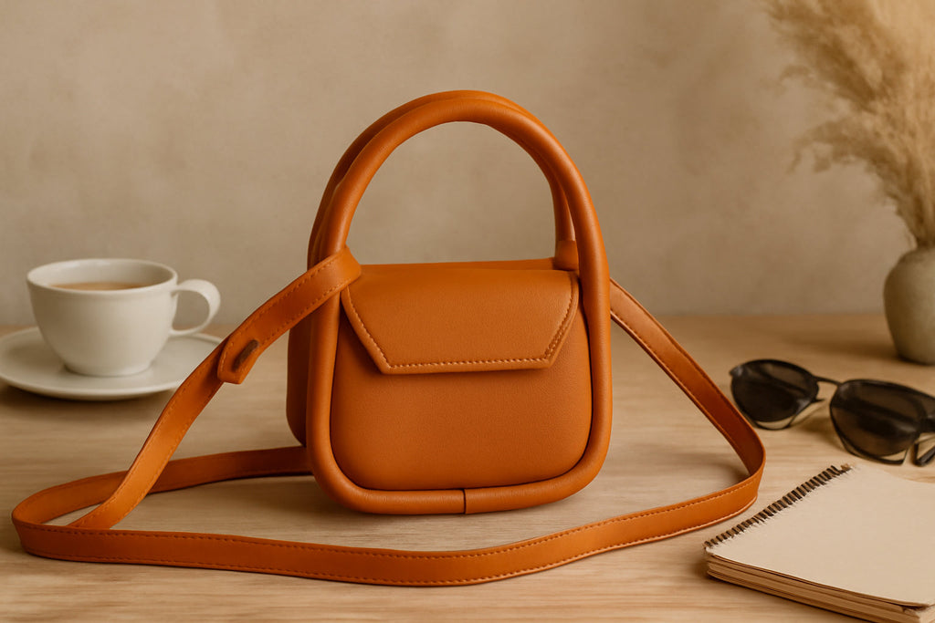 Nemo Brown - Leftover women's crossbody bag in brown by Bag X