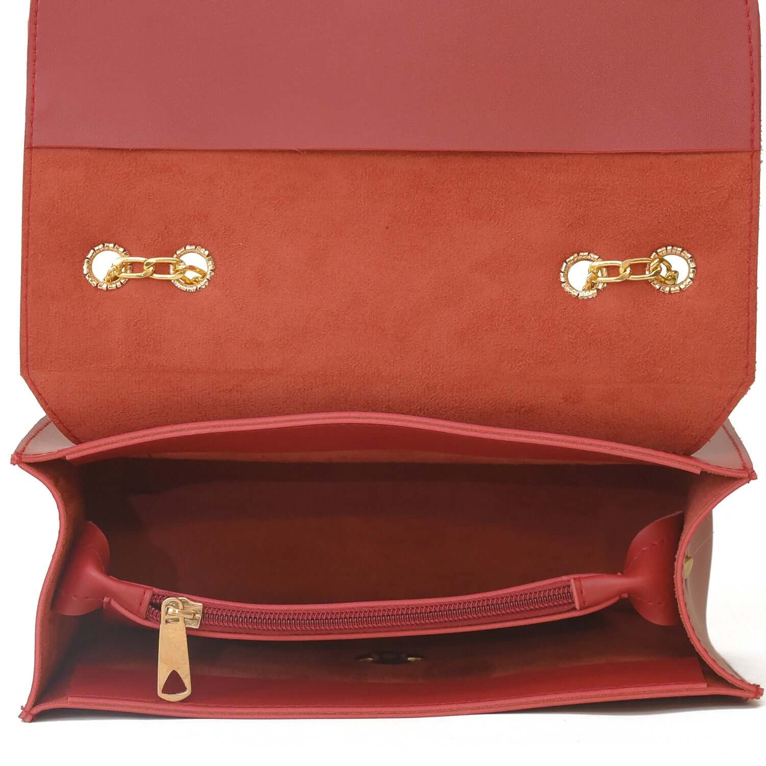Vivo Red - Leftover women's shoulder bag in red by Bag X