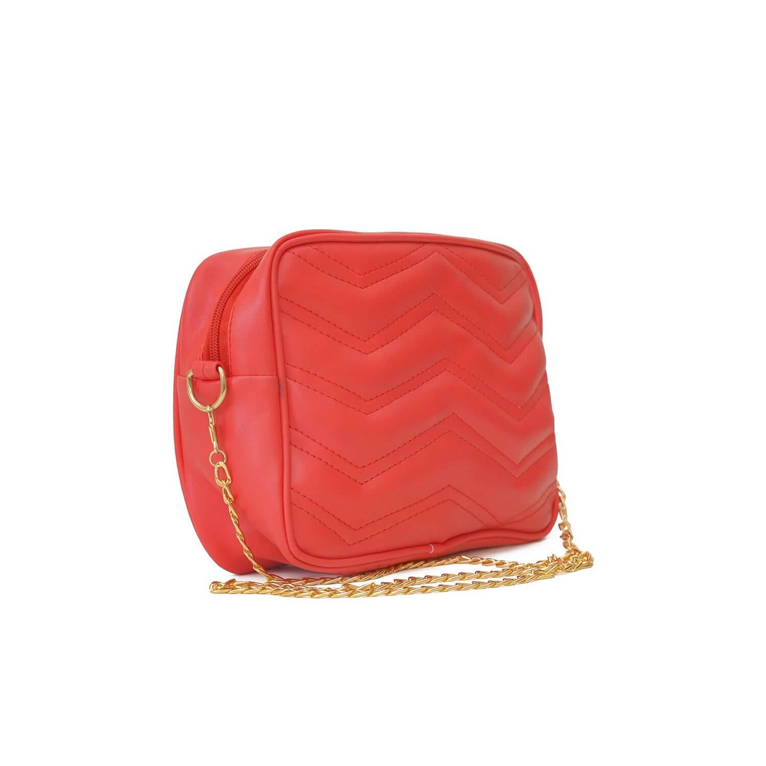 Aura Red - Leftover women's crossbody bag in red by Bag X