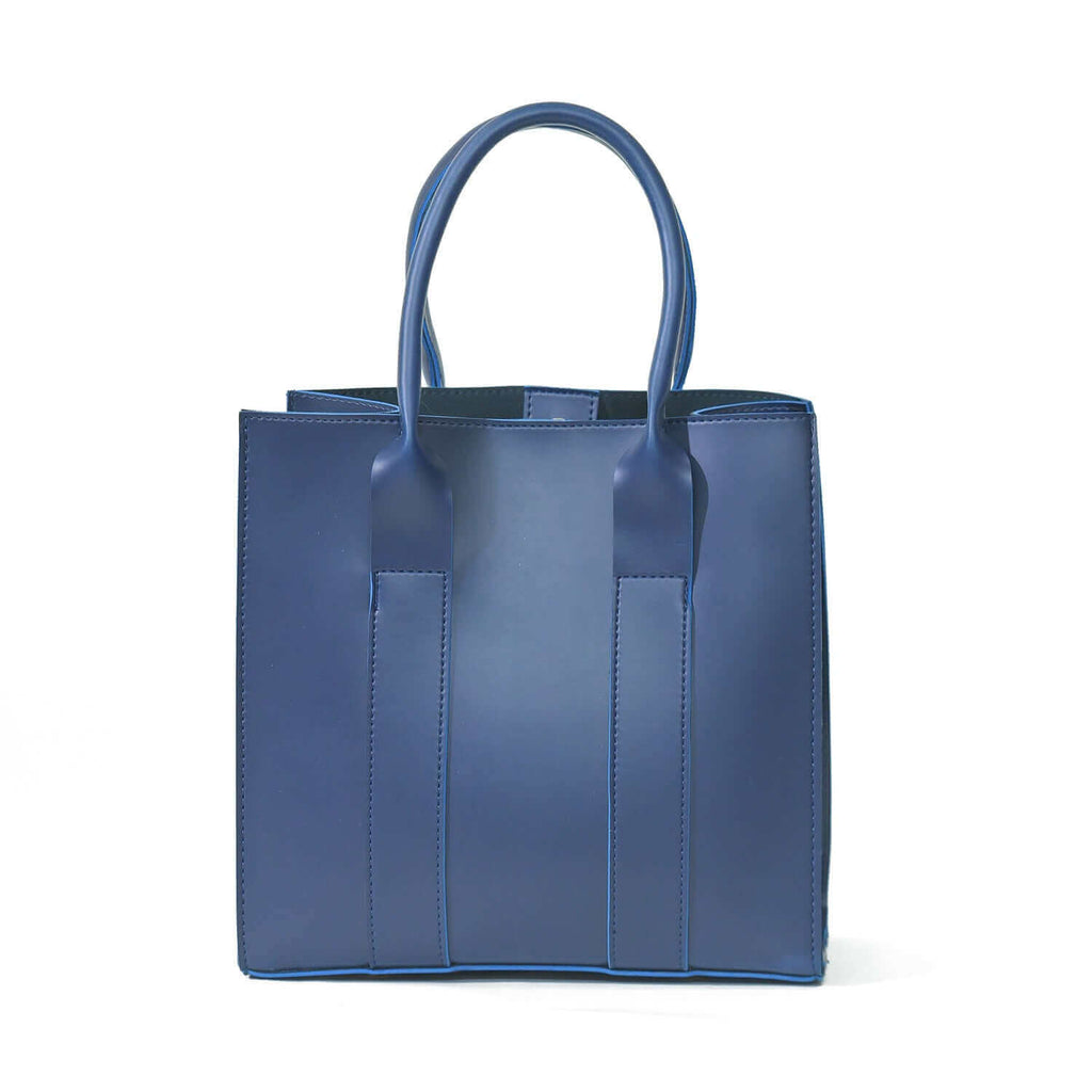 Alberta 3 Pcs Blue - Leftover women's tote bag in blue by Bag X