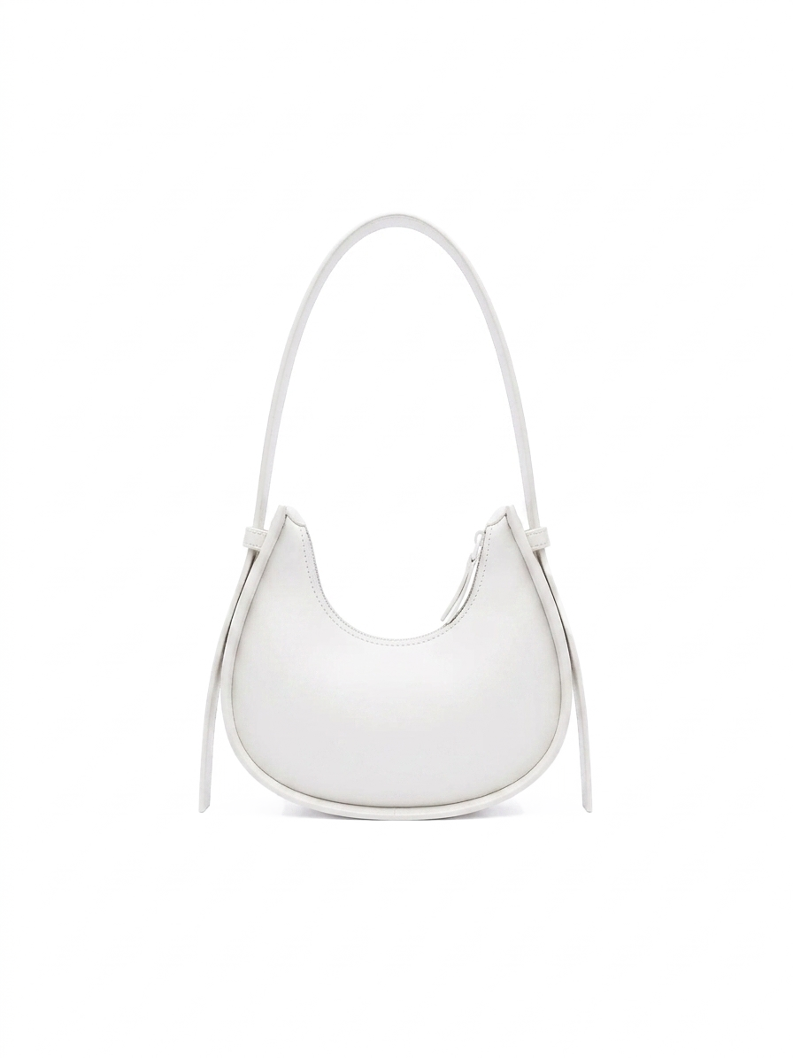 Eli White women's shoulder bag in white by Bag X