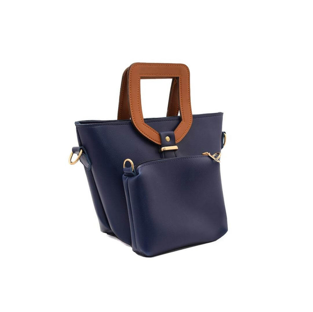 Voyage Blue women's shoulder bag in blue by Bag X