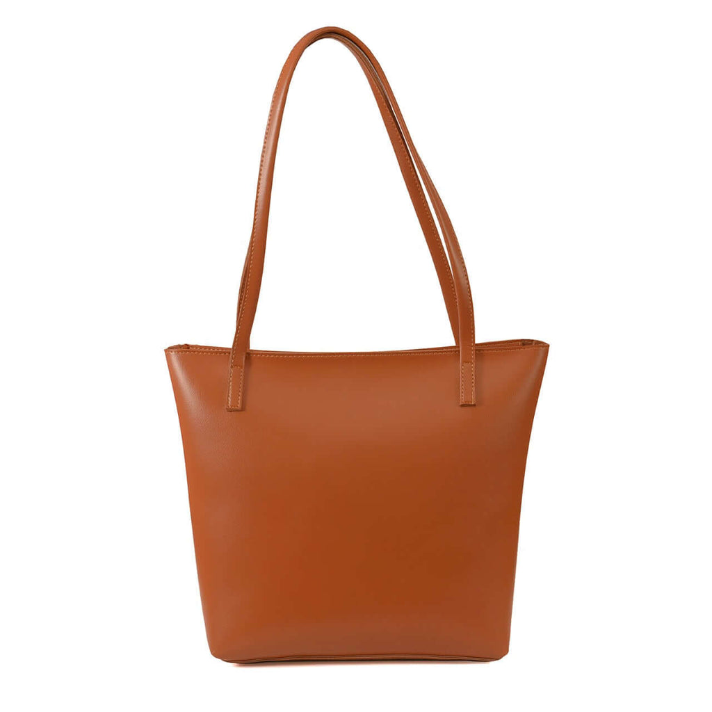 Infinity Brown - Leftover women's tote bag in brown by Bag X