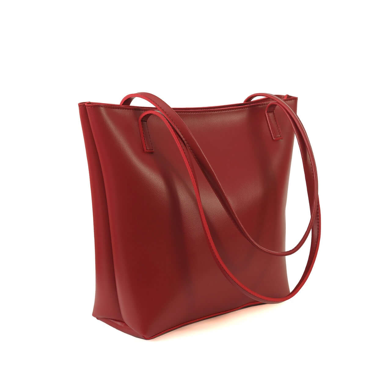 Infinity Maroon - Leftover women's tote bag in maroon by Bag X