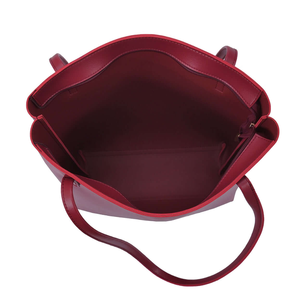 Infinity Maroon - Leftover women's tote bag in maroon by Bag X