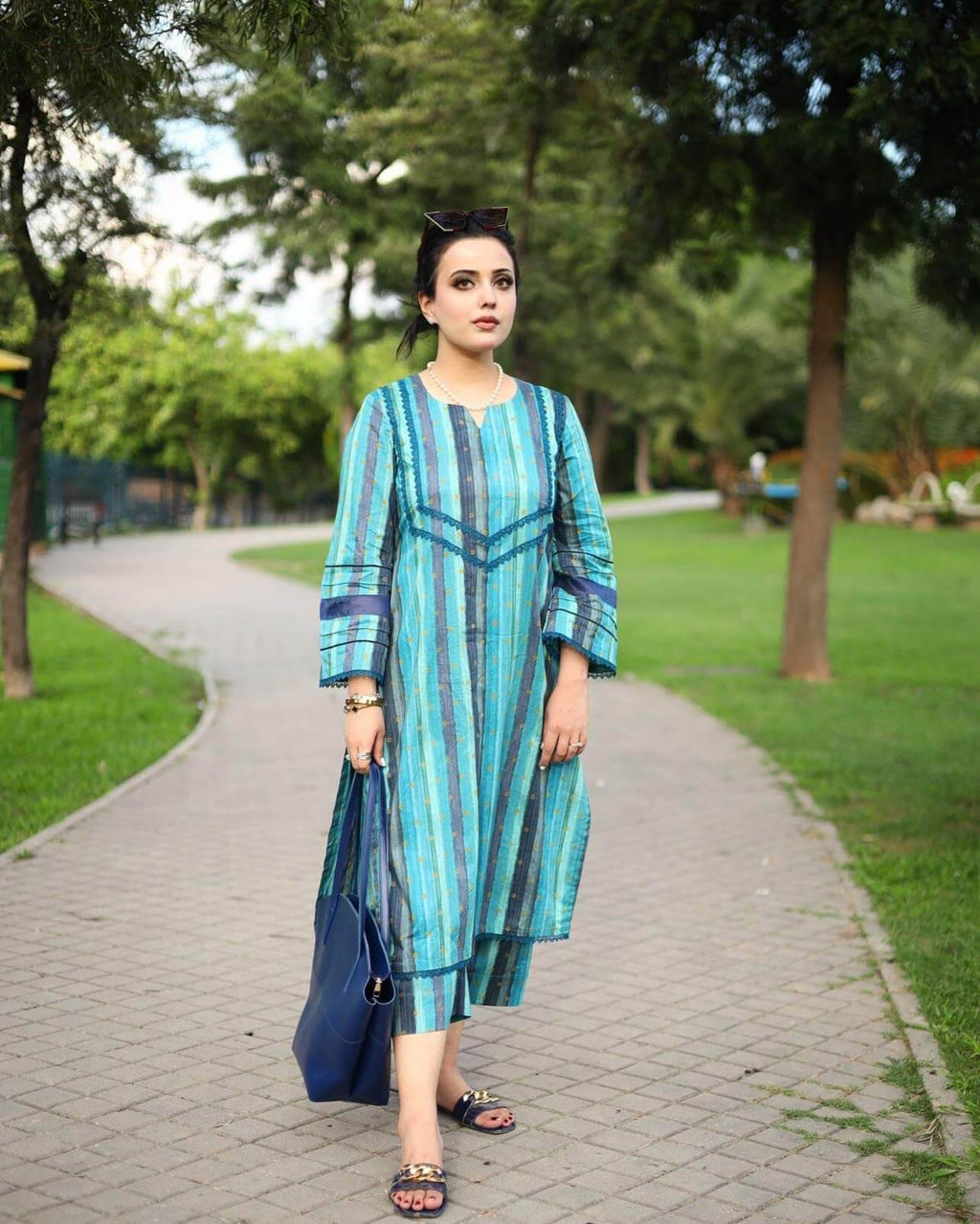 TOTE SHOULDER BLUE - Bag X