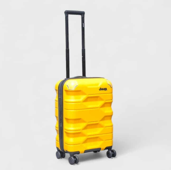 Jeep Hardside Expandable Luggage with Spinner Wheels Yellow - Bag X