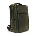 Laptop Bag Pack Green - Leftover women's backpack in green by Bag X