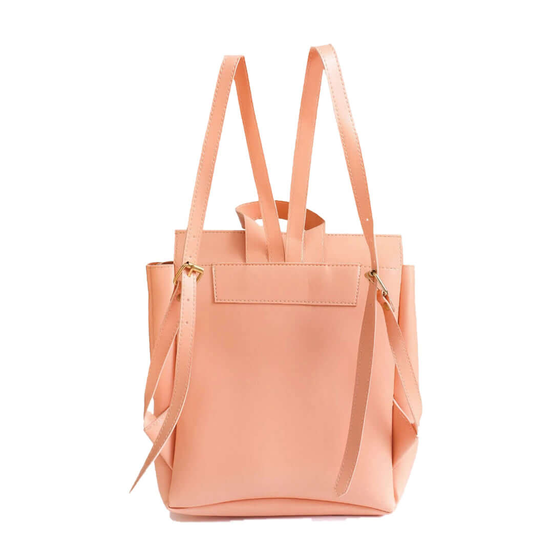 Bagpack Pink - Leftover women's backpack in pink by Bag X