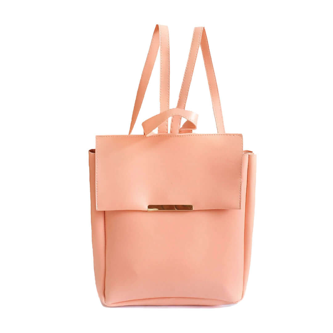 Bagpack Pink - Leftover women's backpack in pink by Bag X