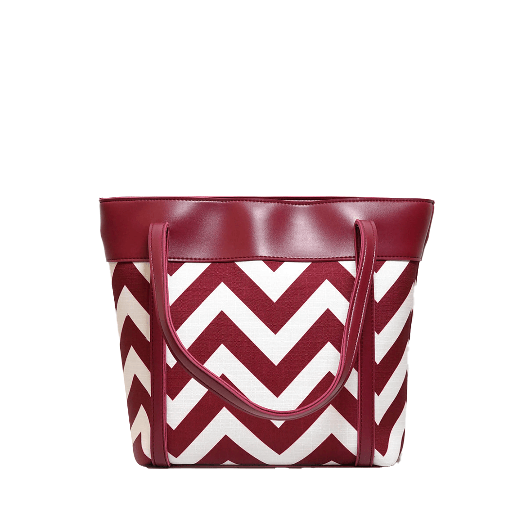 Canberra Maroon - Leftover women's handbag in maroon by Bag X