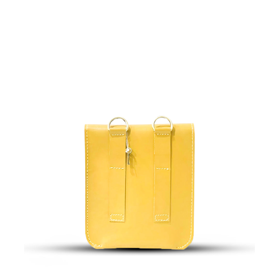 Pull Up Leather Cross Body Bag Camel