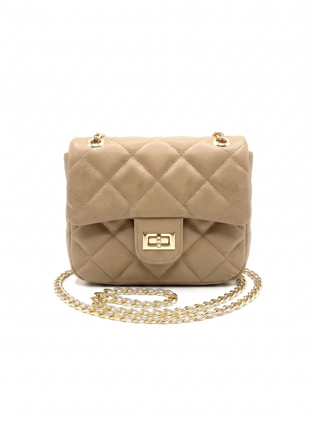 Nice Beige women's crossbody bag in beige by Bag X