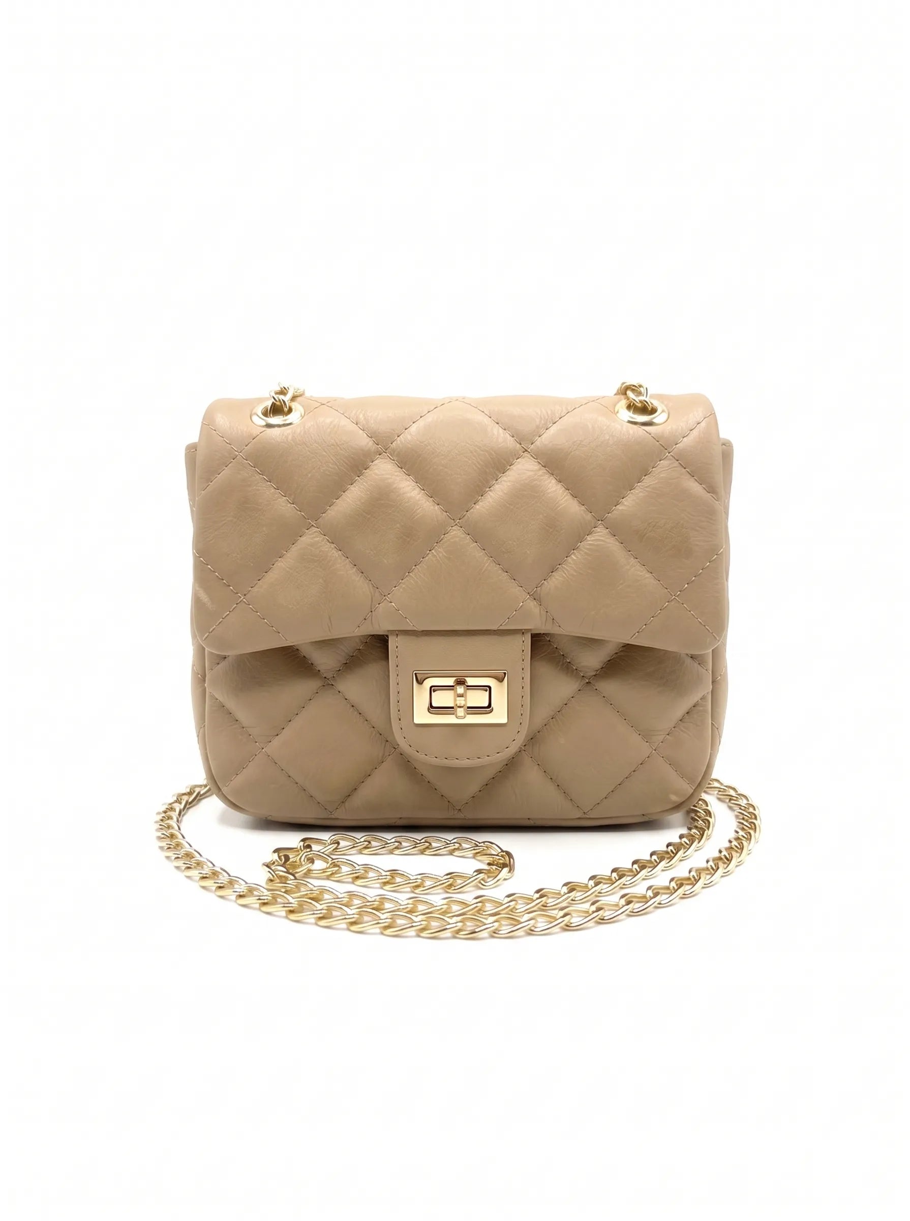 Nice Beige women's crossbody bag in beige by Bag X