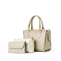 Roxy Beige women's shoulder bag in beige by Bag X