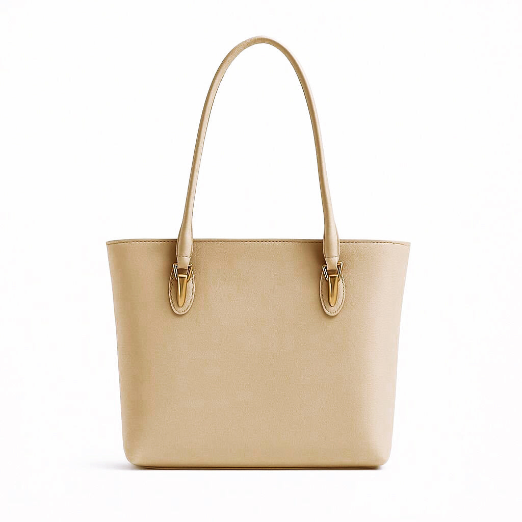 Sky Beige women's tote bag in beige by Bag X