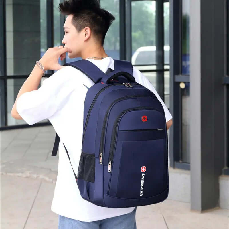 Swissgear Men Laptop Backpack Blue - Bag X