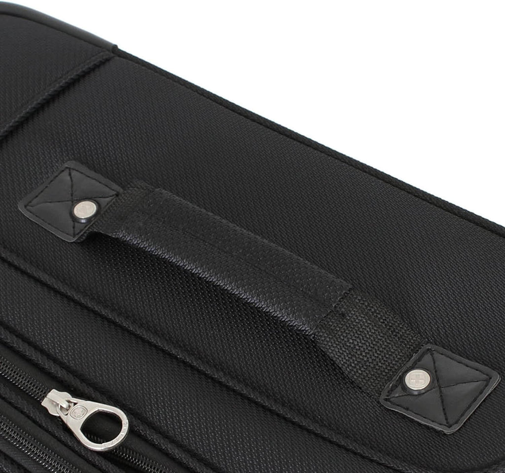 SwissGear Sion Softside Expandable Luggage, Black, 3 - Piece Set (21/25/29) - Bag X